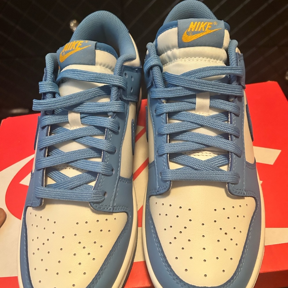 Nike Blue and White Sneakers